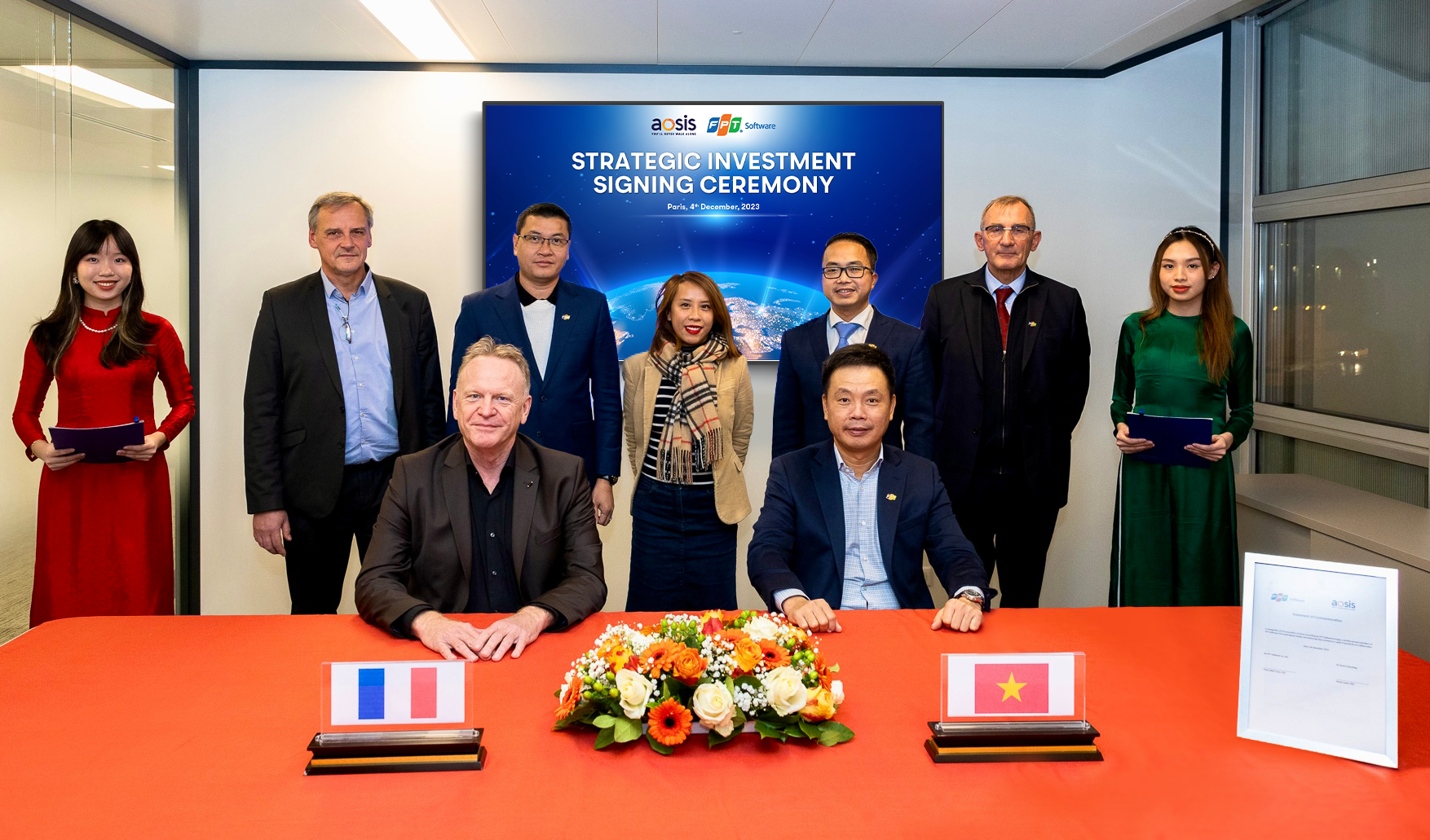 FPT Acquires Majority Stake of French IT Consulting Firm AOSIS, Expanding European Delivery Capabilities