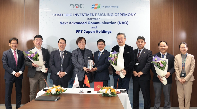 FPT First Acquisition in Japan with Full Ownership of NAC
