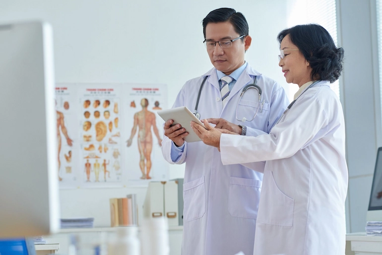 The Application of AI in Healthcare